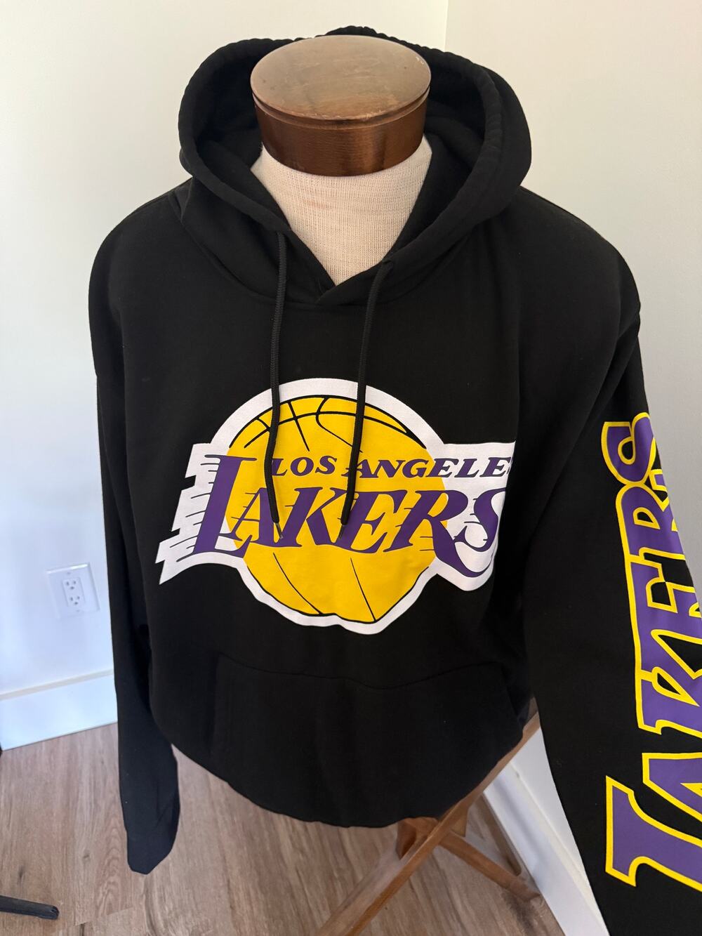 NBA LA Lakers Men’s Black Hoodie Size 3X